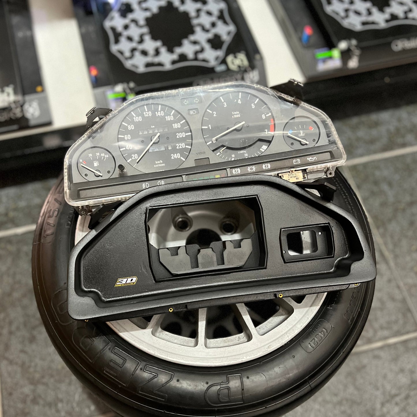 Tablero Fueltech/Octtane BMW E30