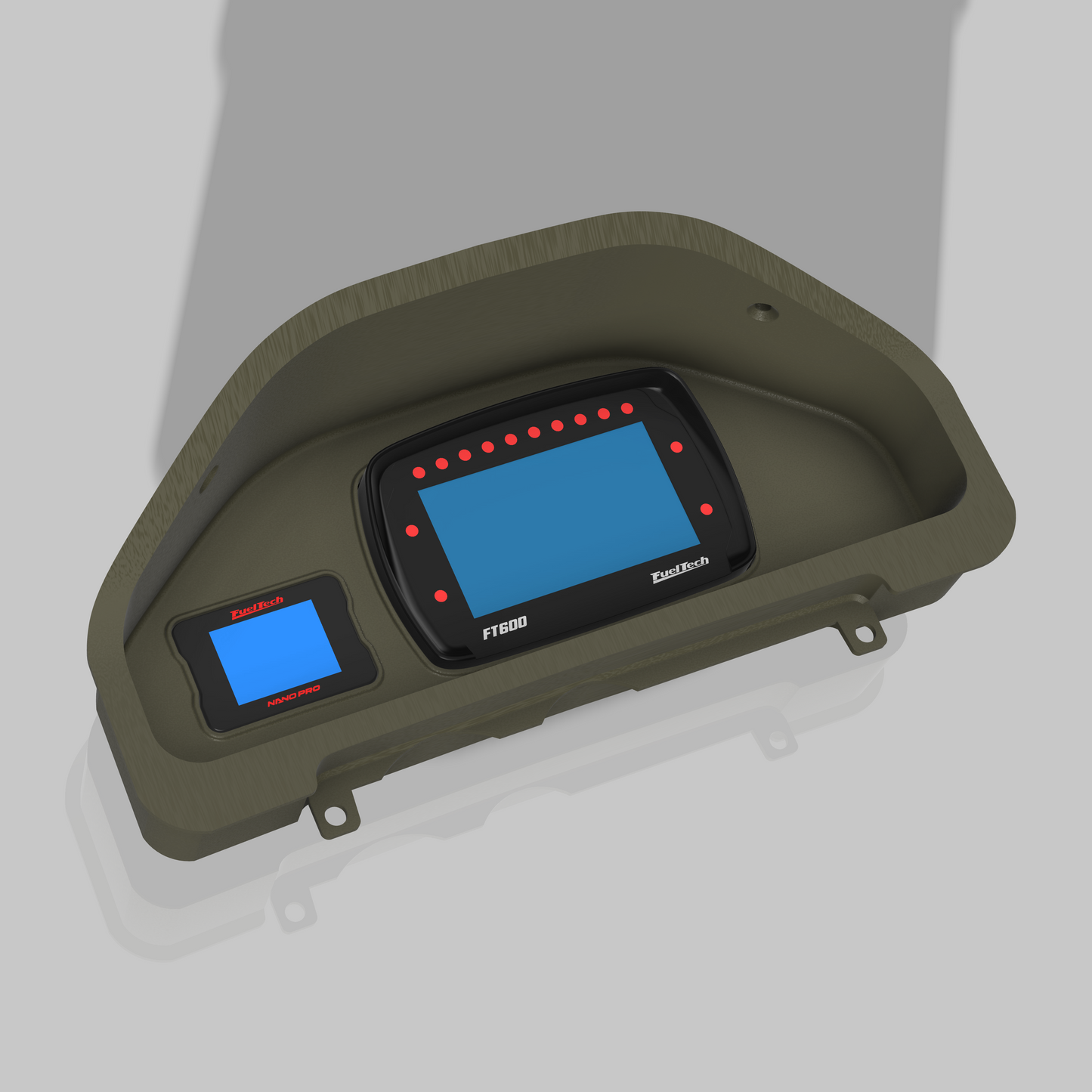 Tablero Fueltech/Octtane Peugeot 106
